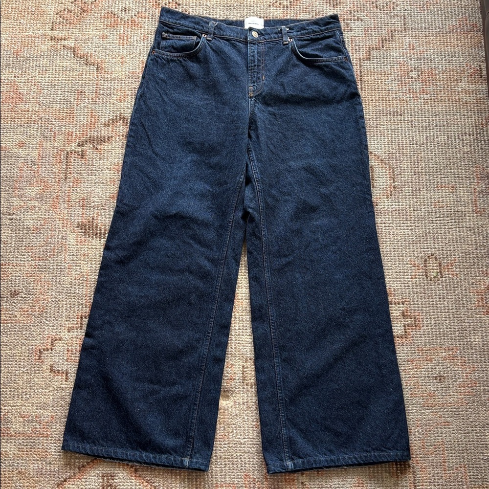 Reformation Cary Low Rise Slouchy Wide Leg Jeans - Picture 8 of 16